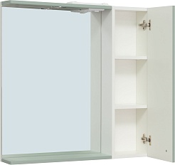 Runo Зеркальный шкаф Римини 75 R мята – фотография-2