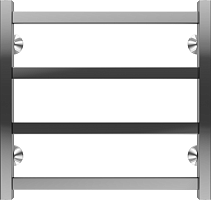 Terminus Полотенцесушитель водяной Ното П4 500x500 хром