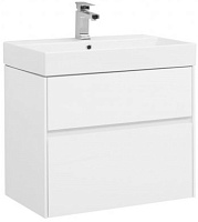 Aquanet Тумба с раковиной Бруклин 70 белый