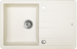 Iddis Мойка гранитная Vane G V15W781i87 белая – фотография-1