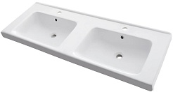 Owl 1975 Мебельная раковина MYJOYS Harmony 125, 2 чаши – фотография-1