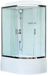 Royal Bath Душевая кабина RB8120BK5-WT-CH-L – фотография-1