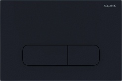 Aquatek Унитаз подвесной Лугано AQ2002-00 в комплекте с инсталляцией Standard INS-0000012 с клавишей смыва KDI-0000017 матовый черный и крепления KKI-0000002 – фотография-3