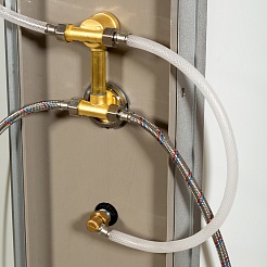 DTO Душевая кабина L 720 R с гидромассажем и электрикой – фотография-22