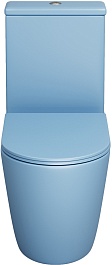 Grossman Унитаз компакт Color GR-4480BSMS голубой матовый – фотография-2