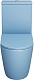 Grossman Унитаз компакт Color GR-4480BSMS голубой матовый – фотография-12