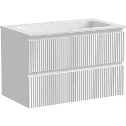 Sancos Мебель для ванной Snob R 80 bianco – фотография-3