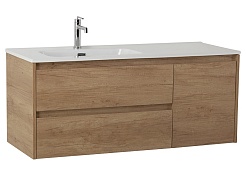 BelBagno Мебель для ванной Kraft 120 L подвесная Rovere Nebrasca Nature – фотография-19