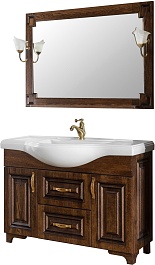 Водолей Мебель для ванной Дубэлла 105 венге – фотография-1