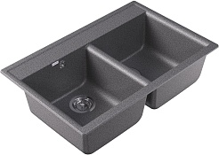 Dr. Gans Мойка кухонная Астра 780 базальт – фотография-2