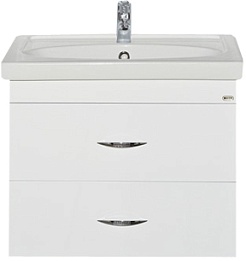 Misty Тумба с раковиной Калипсо 60 подвесная – фотография-1