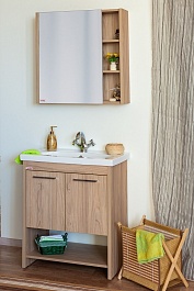 Sanflor Мебель для ванной Мехико 70 L – фотография-4