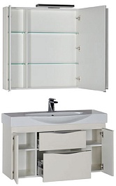 Aquanet Мебель для ванной "Франка 105" слоновая кость (183191) – фотография-2