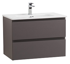 BelBagno Тумба под раковину Kraft 70 подвесная Темно-Серый матовый – фотография-1