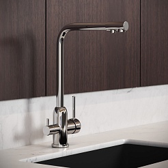 Aringa Смеситель для кухни Гранде AR02015CH хром – фотография-3
