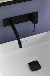 Allen Brau Смеситель для раковины Glority 5.51004-31 (с внутренней частью) черный матовый – фотография-2