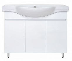 Misty Тумба с раковиной Амур 100 прямая – фотография-1