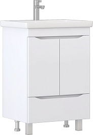 Vigo Тумба под раковину Grani 600-2-1 белая – фотография-1