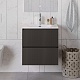 BelBagno Тумба под раковину Uno 60 подвесная Темно-Серый матовый – фотография-29