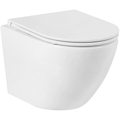 BelBagno Унитаз подвесной Sfera-r BB046CHR/SC – фотография-1