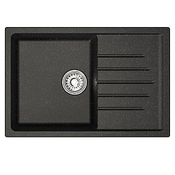 Mixline Мойка кухонная ML-GM19 черная – фотография-1