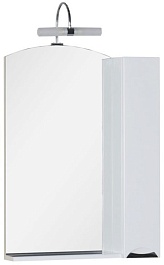 Aquanet Зеркальный шкаф "Асти 65" с подсветкой – фотография-1