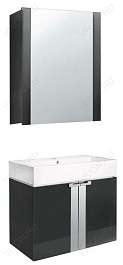  Мебель для ванной Fresh 60 антрацит – фотография-1