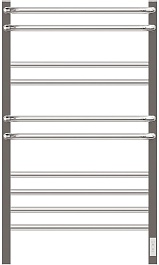 Lemark Полотенцесушитель электрический Linara П10 500x900 R хром – фотография-1