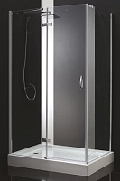 Cezares Душевой уголок BERGAMO-W-AH-1-90/100-C-Cr-L