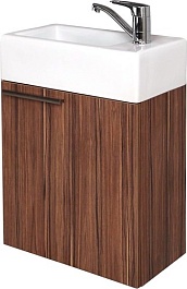 Акватон Тумба под раковину Эклипс 46 эбони темный – фотография-1