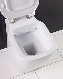 BelBagno Унитаз приставной ALDINA безободковый – фотография-5