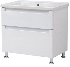 Ceruttispa Мебель для ванной Пьемонт 70 с зеркальным шкафом – фотография-2