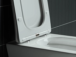 Ceramicanova Подвесной унитаз Mono Rimless CN1902 белый – фотография-3