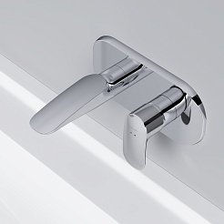 Am.Pm Смеситель для раковины чаши Sensation F3072200 настенный – фотография-4