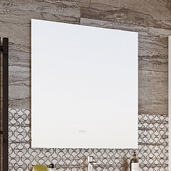 ASB-Mebel Мебель для ванной София 80 белая матовая – фотография-10