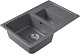 Dr. Gans Мойка кухонная Кардинал 760 К базальт – фотография-6