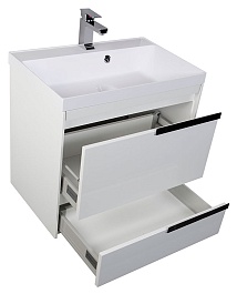 Aquanet Мебель для ванной "Тиволи 70" белая – фотография-7