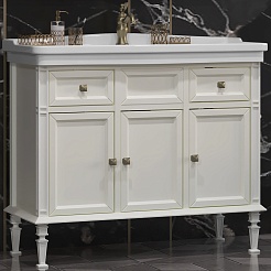 Opadiris Тумба под раковину Кантара 105 слоновая кость – фотография-1