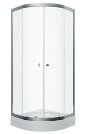 Triton Душевой уголок Альфа-хром 80/80 В Щ0000072617 – фотография-1