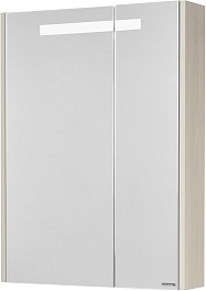 Акватон Мебель для ванной Верди Pro 60 подвесная белая/ясень фабрик – фотография-11