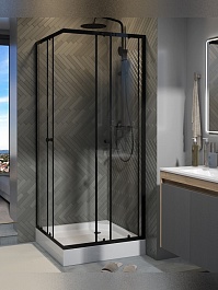 Teymi Душевой уголок Helmi 80х80 с поддоном T00602 – фотография-7