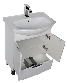 Aquanet Тумба с раковиной "Парма 65" с ящиком (182684) – фотография-4