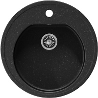 Teymi Мойка кухонная Lina D51 черная матовая