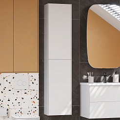 Акватон Шкаф подвесной Сохо 35 белый – фотография-5