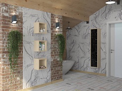 Какса-а Пенал для ванной Бруклин – фотография-4