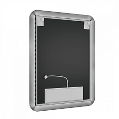 Teymi Зеркало Solli Black Soft Line 60/80 LED сенсор на взмах T20233S – фотография-9