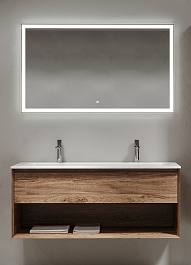 Sancos Мебель для ванной Marmi 1.0 120 для двоих дуб чарльстон – фотография-1