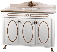 Водолей Тумба с раковиной "Анжелика 120" F-1 серая – фотография-1