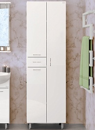 Onika Пенал Модерн 52.17 R с корзиной белый – фотография-3