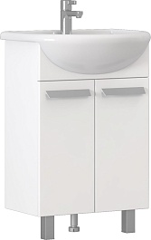 Vigo Тумба с раковиной Hoska 55 белая – фотография-1